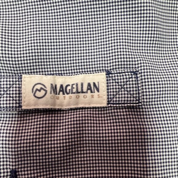Magellan OutdoorsFish Gear Angler Fit Mag Wick Long Sleeve Vented Men's 3XL Blue - Picture 2 of 16